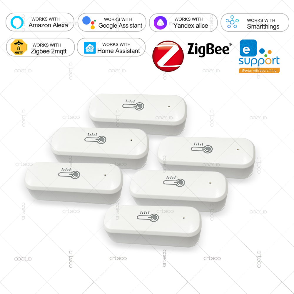 Smart Home Yandex - Zigbee Temperature And Humidity Sensor Smart