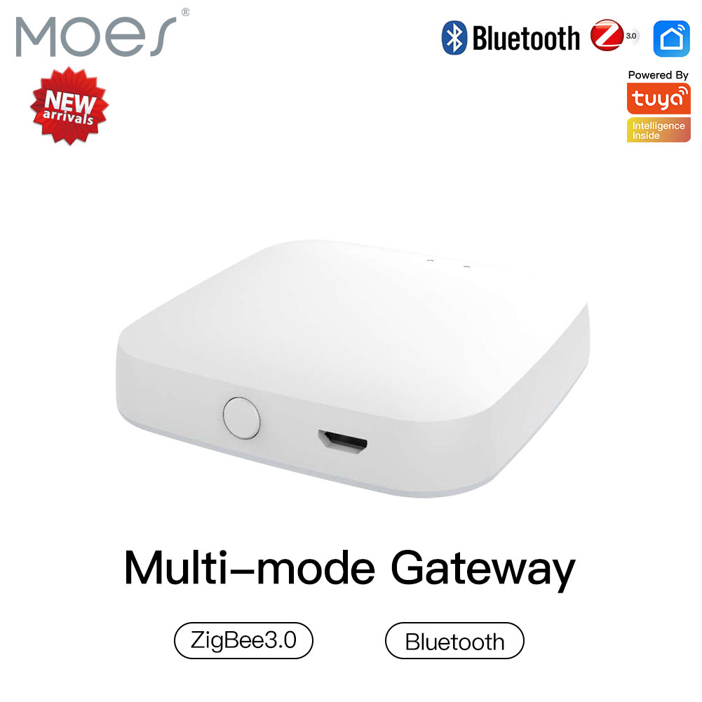 Smart Home Internet - MOES Multi-mode Smart Gateway ZigBee WiFi