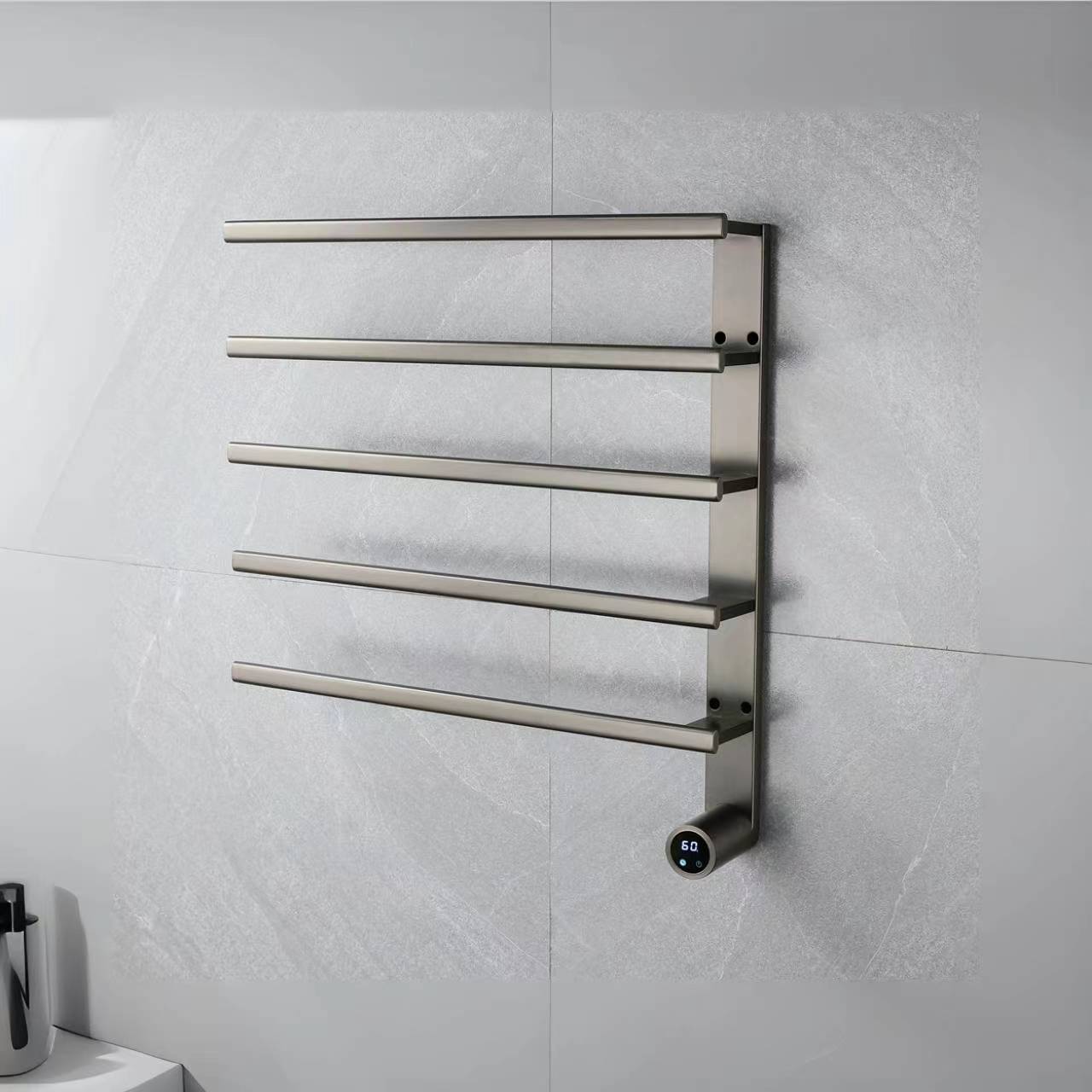 Smart Heated Towel Rack, Brush - огляд і ціна Smart Home Hotel