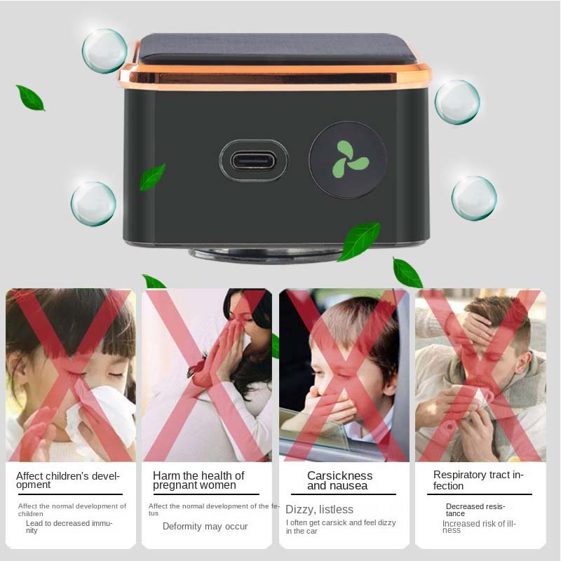 Solar Car Air Purifier Usb Oxy - огляд і ціна Smart Air Purifier
