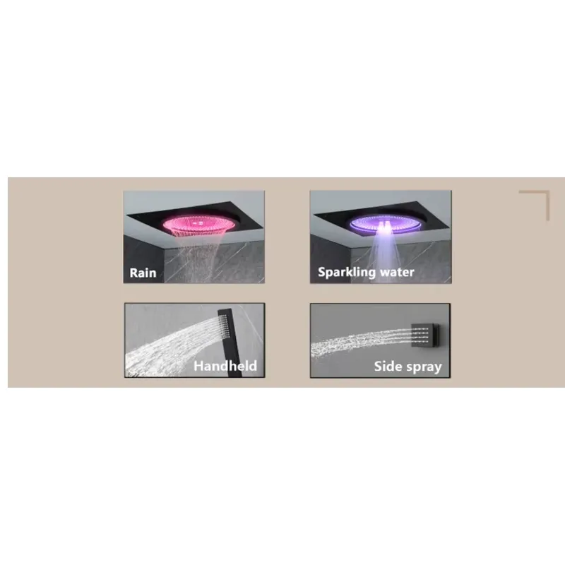 Smart LED Shower Set Bathroom  - огляд і ціна Smart Home Hotel