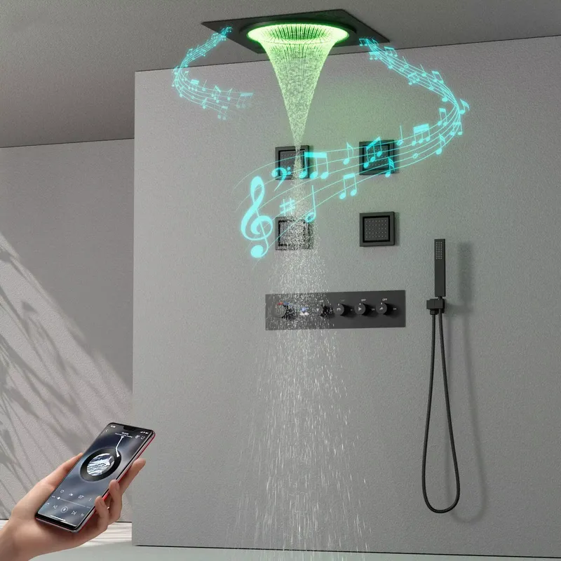 Smart LED Shower Set Bathroom  - огляд і ціна Smart Home Hotel