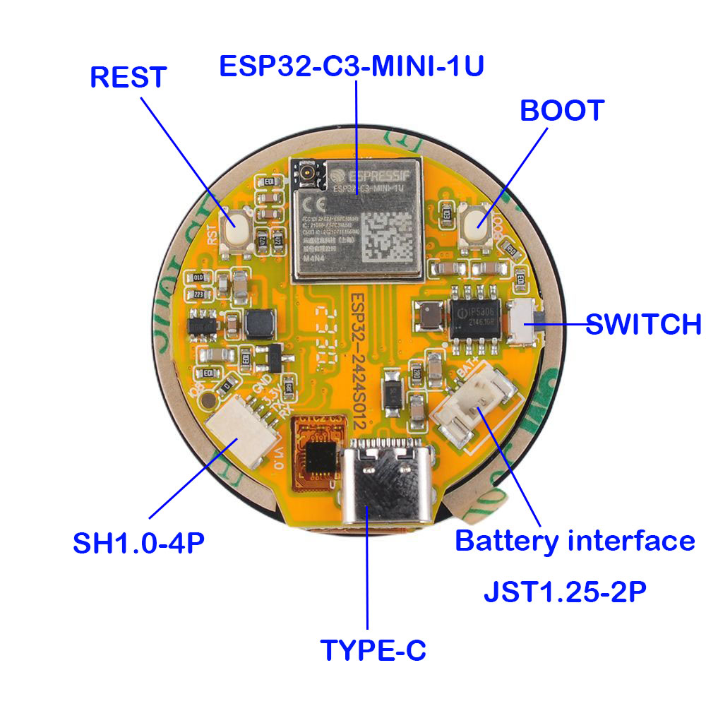 ESP32 Display 1.28 inch ESP32- - огляд і ціна Smart Home Wiz