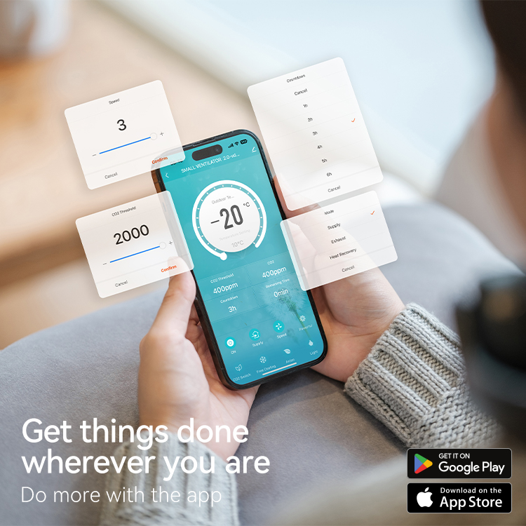 Modern Home Ductless Ventilati - огляд і ціна Smart Home Ventilation