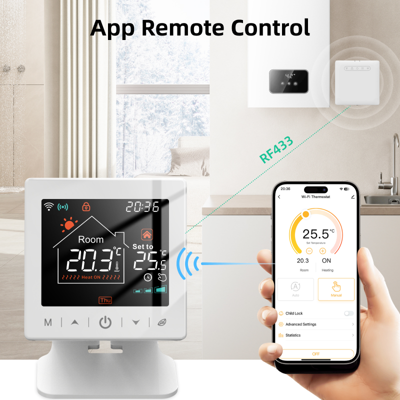 Smart home Wifi thermostat tuy - огляд і ціна Universal Remote Smart Home