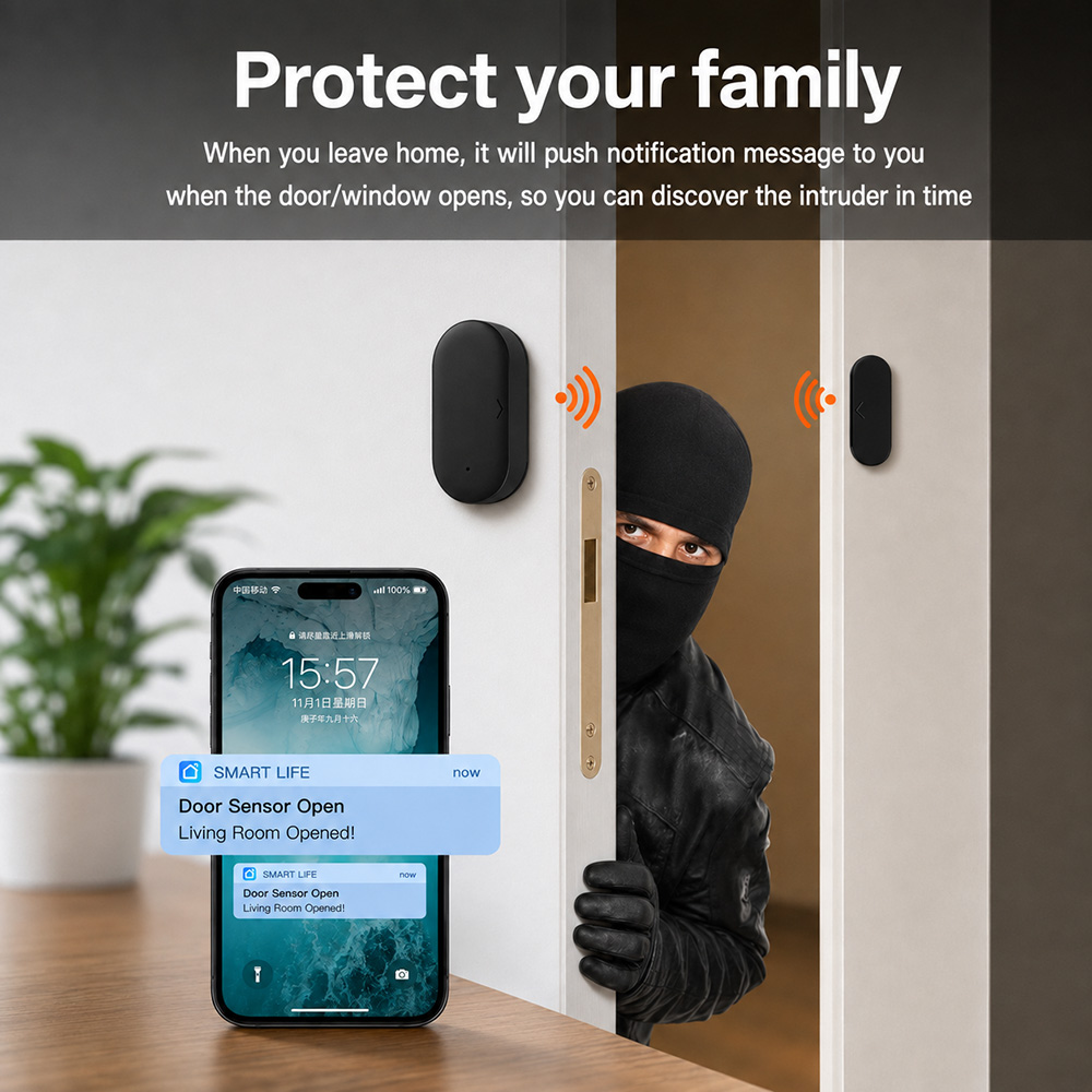 Tuya Zigbee 3.0 Mini Door Wind - огляд і ціна Smart Home Yandex