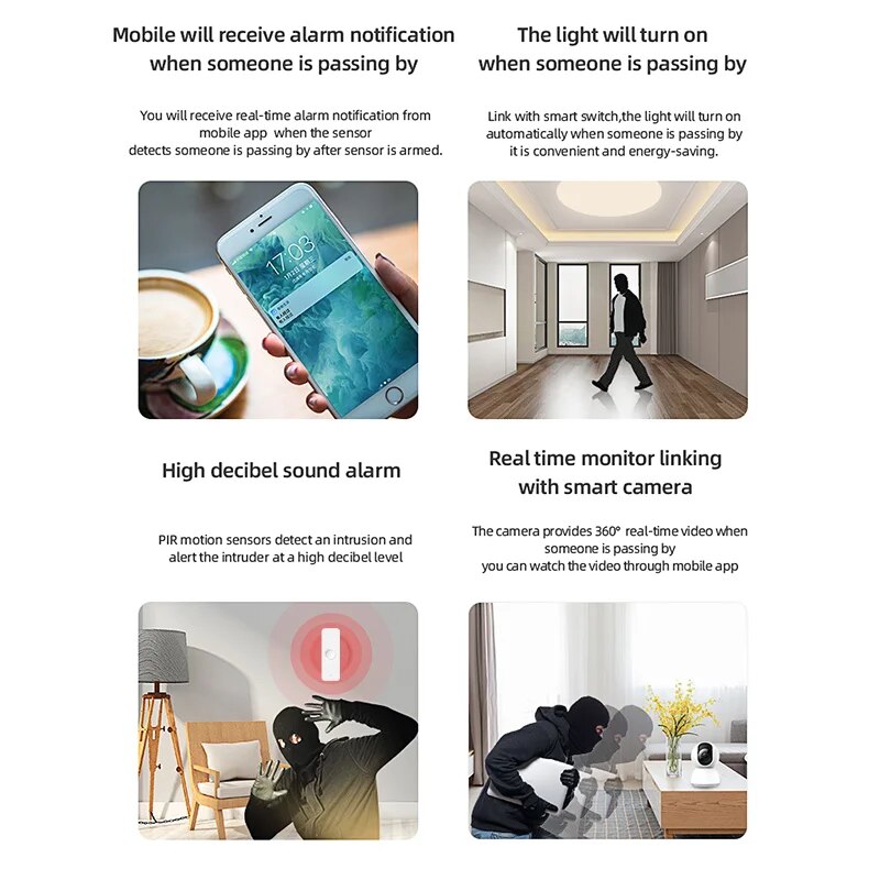 Tuya WiFi Zigbee PIR Motion Se - огляд і ціна Smart Home Wiz