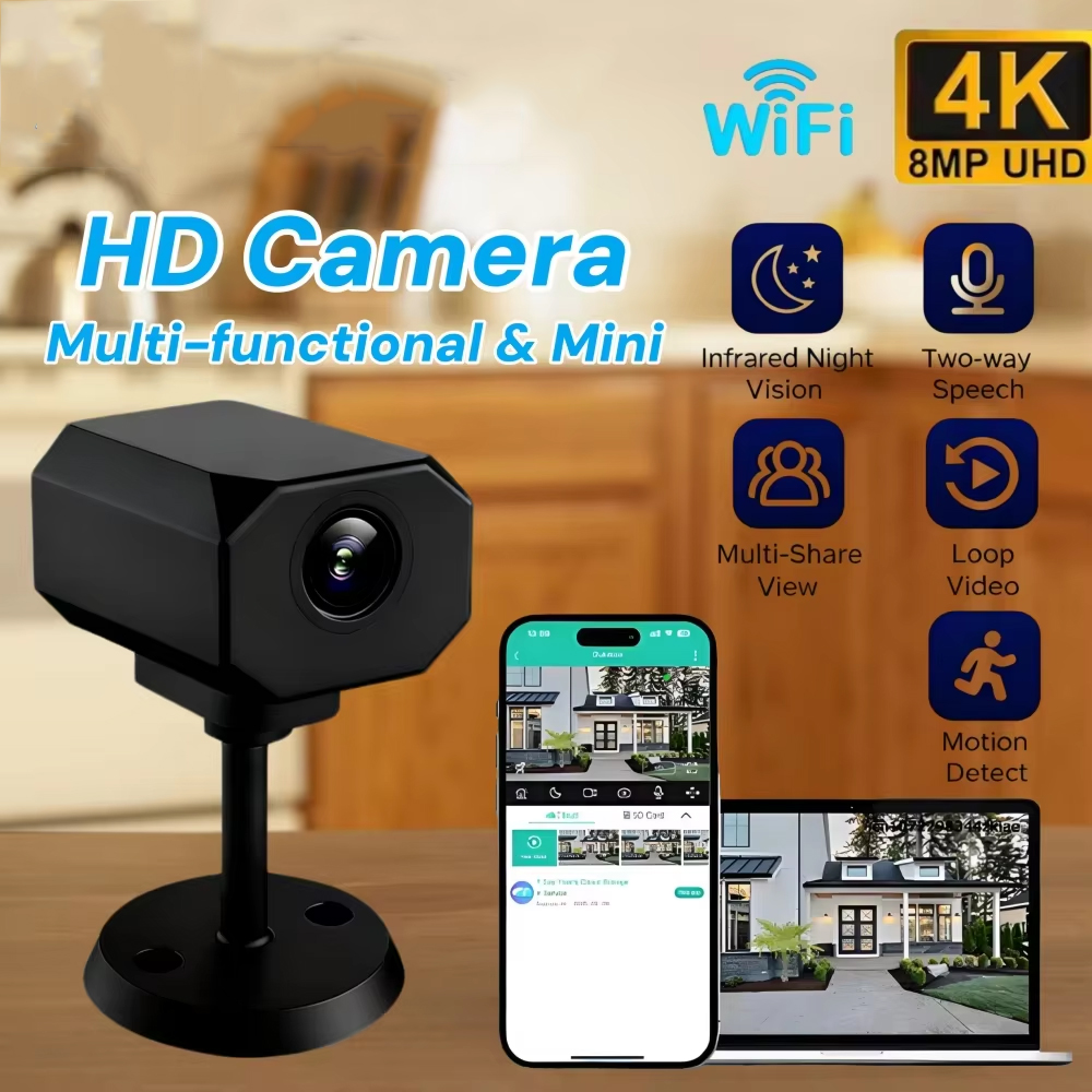 4K HD WiFi Security Camera for - огляд і ціна Smart Home Room