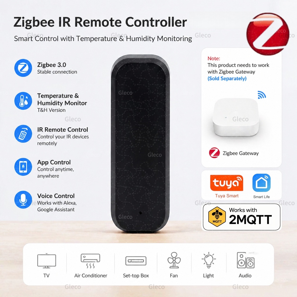 Zigbee Smart IR Remote Control - огляд і ціна Universal Remote Smart Home