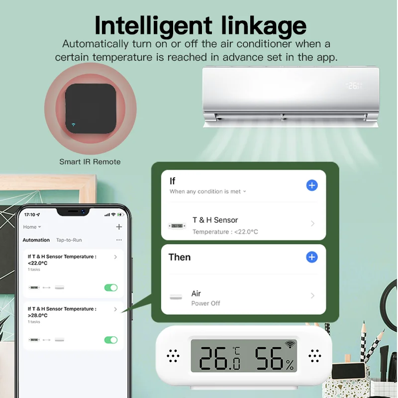 Tuya Zigbee 3.0 Mini Temperatu - огляд і ціна Smart Home Yandex