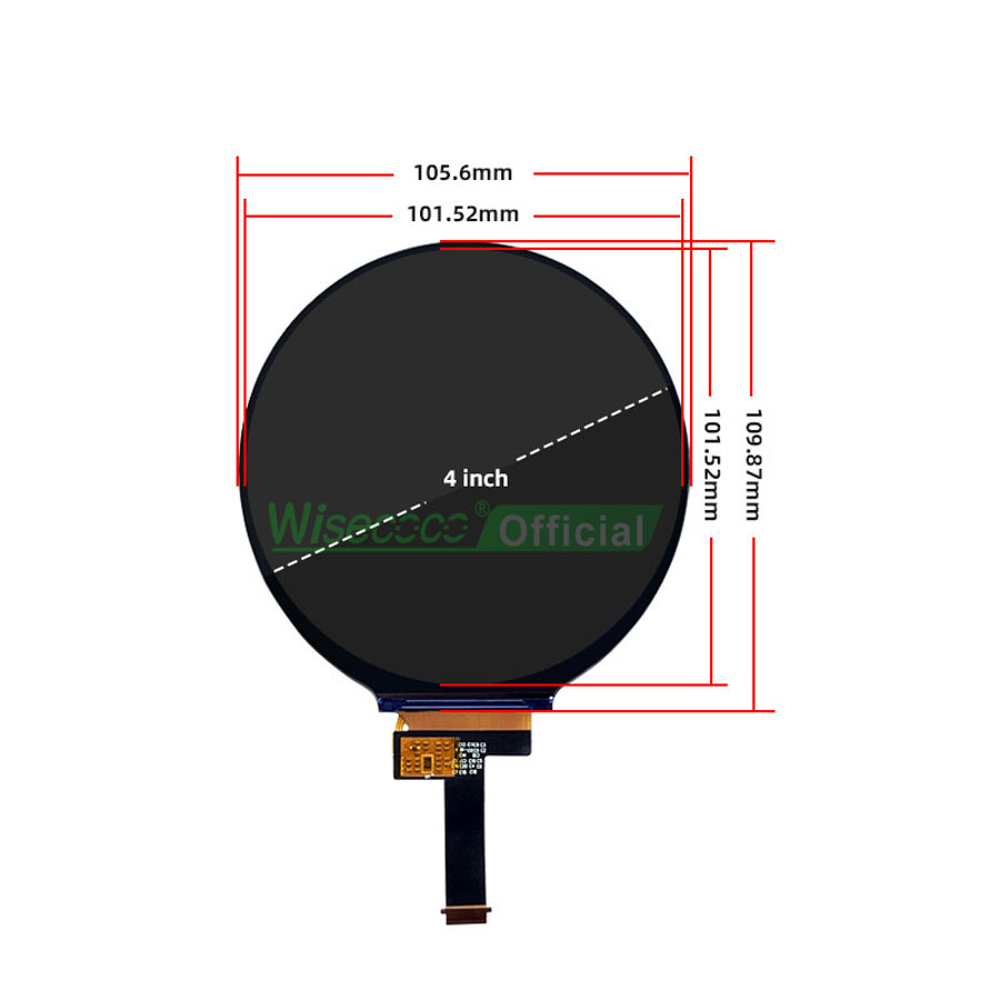 Wisecoco 4 Inch Round LCD Disp - огляд і ціна Smart Home Raspberry Pi