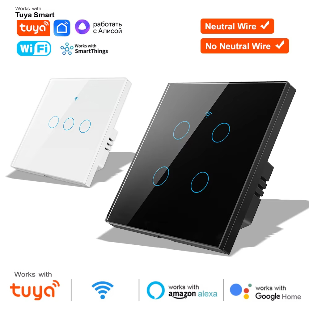 WiFi RF 433mhz Touch Wall Ligh - огляд і ціна Smart Home Internet