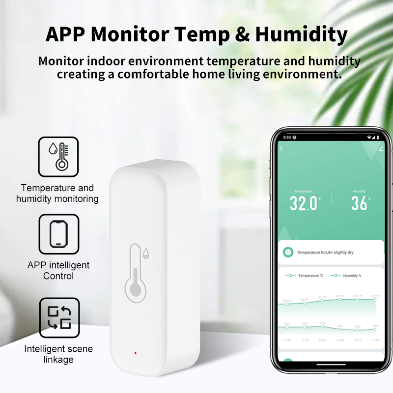1~4pcs Tuya WiFi Temperature H - огляд і ціна Smart Home Yandex