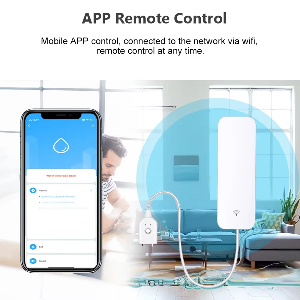 ZigBee WiFi Water Leak Sensor  - огляд і ціна Smart Home Wiz