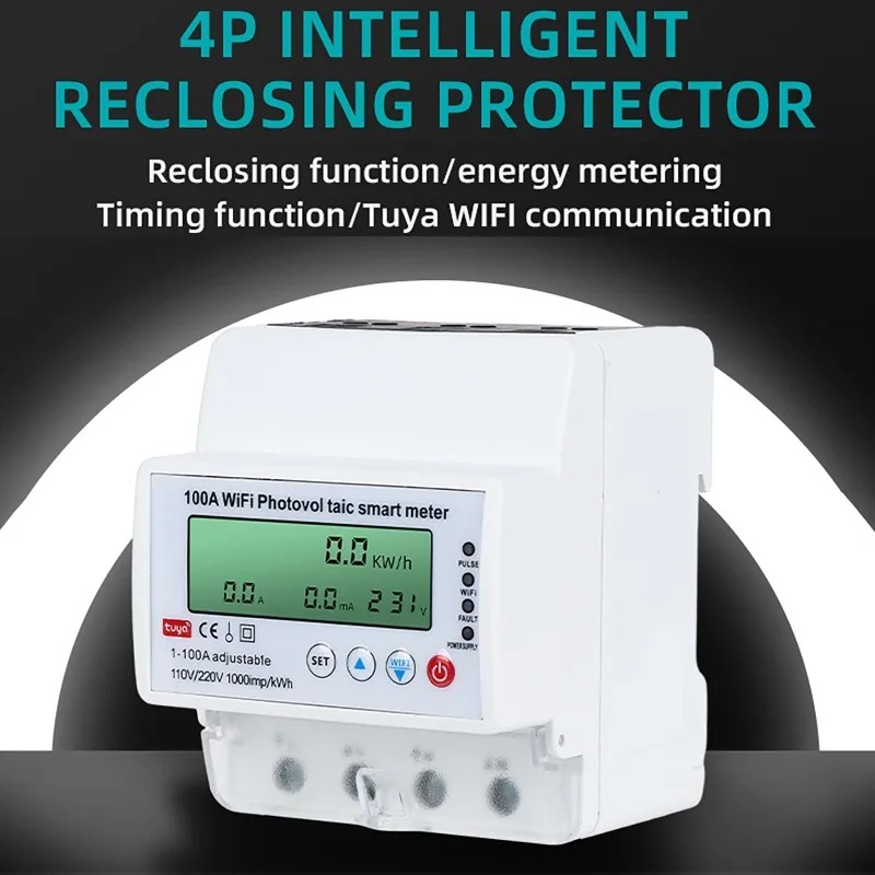 4P 1-100A WiFi Photovoltaic Sm - огляд і ціна Smart Home Wiz