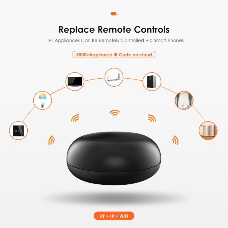 HIMOJO Universal WiFi IR RF Bl - огляд і ціна Universal Remote Smart Home