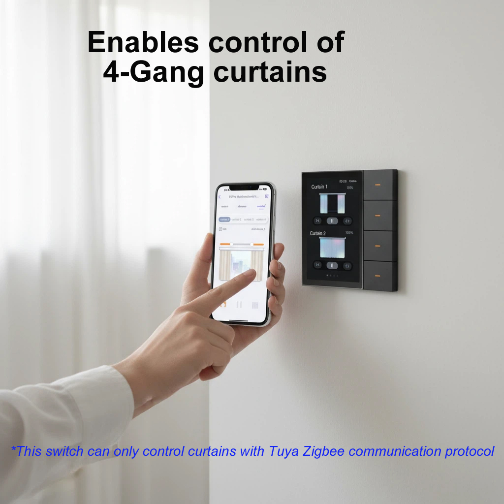 F3-pro Tuya Smart Panel ZigBee - огляд і ціна Smart Home Room
