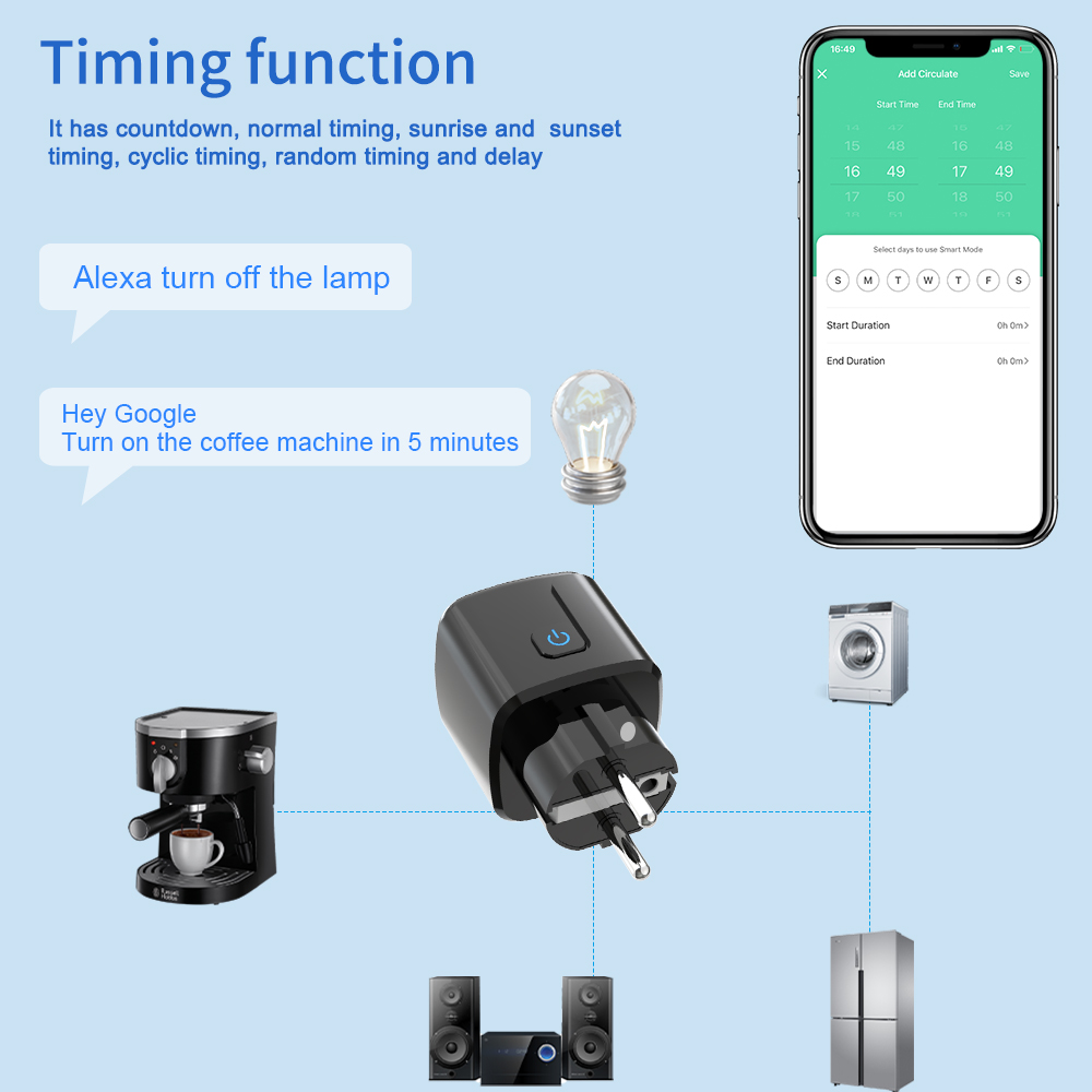 Tuya Smart Socket WiFi Remote  - огляд і ціна Smart Home Wiz