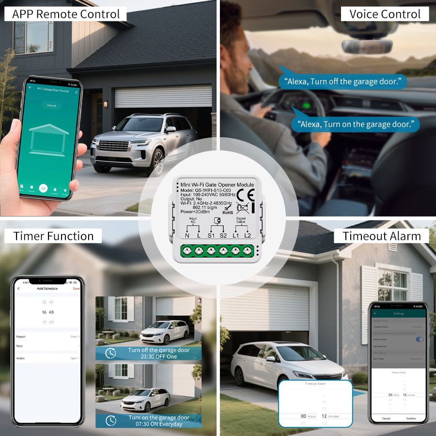 Tuya Smart WiFi or Zigbee Gara - огляд і ціна Smart Home Wiz