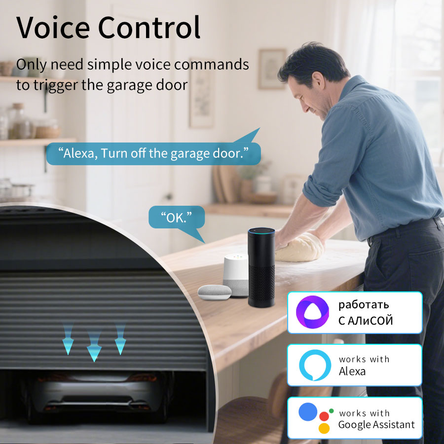 Tuya Smart WiFi or Zigbee Gara - огляд і ціна Smart Home Wiz