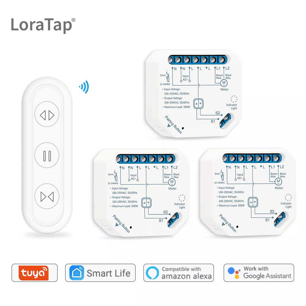 Tuya Smart Life Curtain Switch - огляд і ціна Universal Remote Smart Home