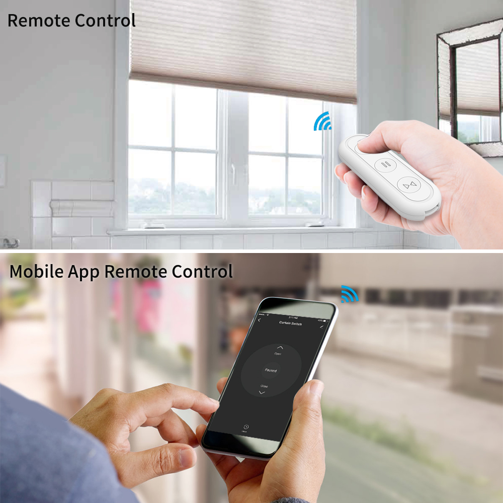 Tuya Smart Life Curtain Switch - огляд і ціна Universal Remote Smart Home