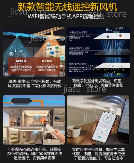 High End 350 CFM Smart Bidirec - огляд і ціна Smart Home Ventilation