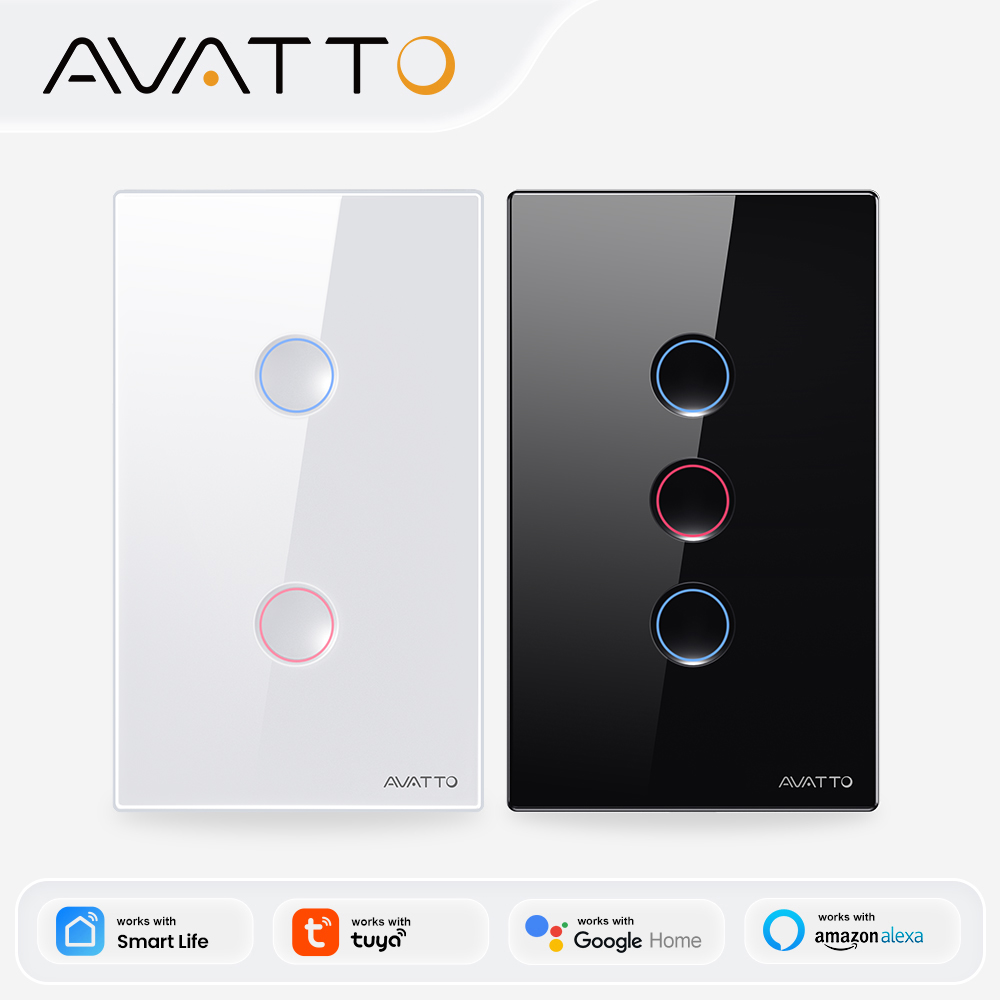 AVATTO 1/2/3/4 Gang ZigBee Sma - огляд і ціна Smart Home Lighting