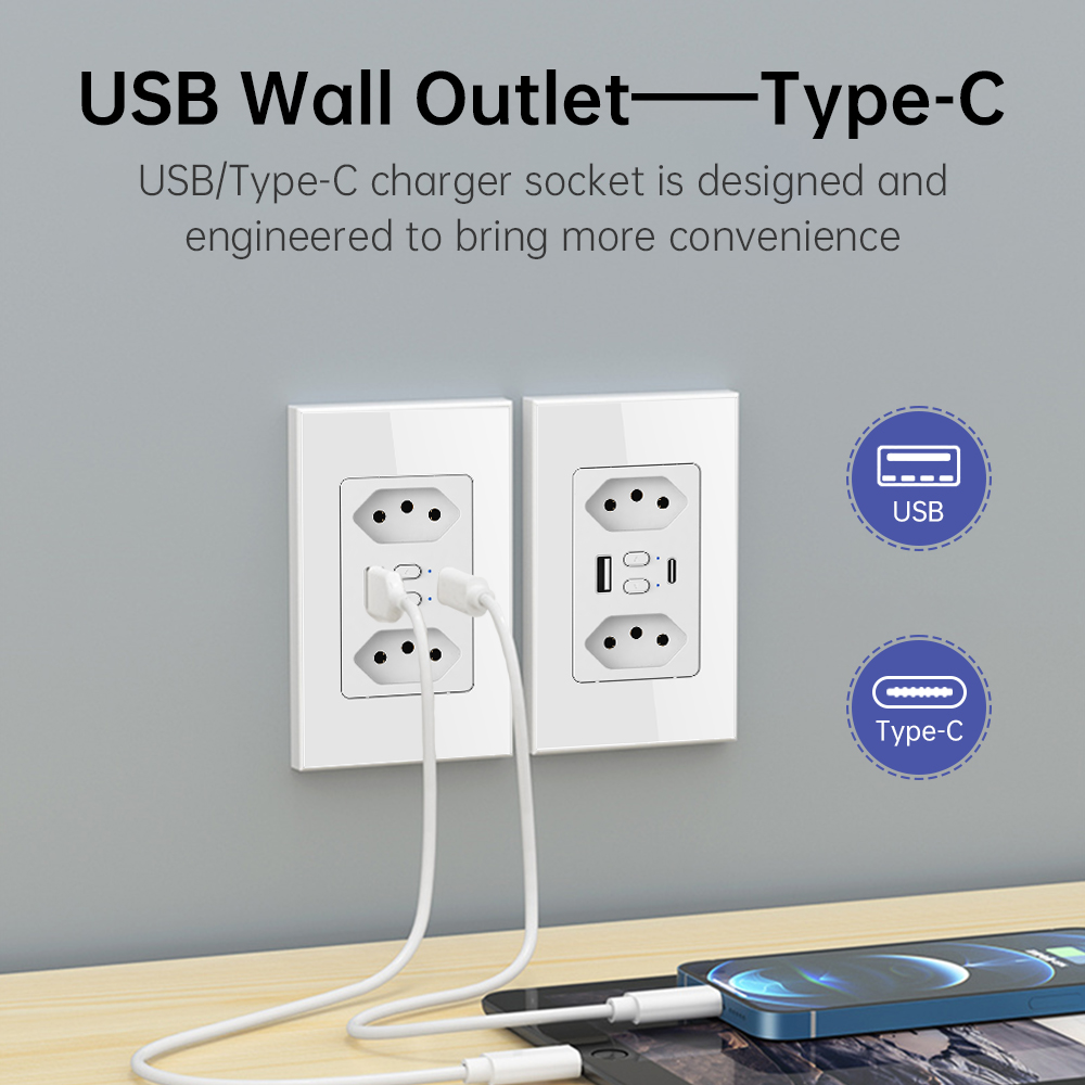 MANHOT Wifi Smart Brazil Socke - огляд і ціна Smart Home Wiz