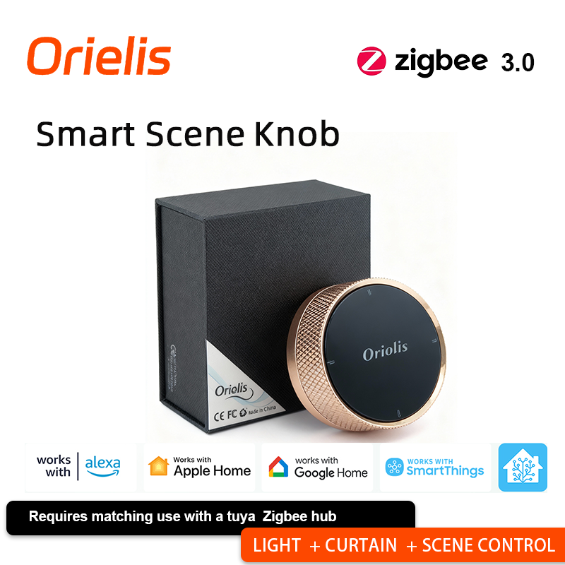 ORIELIS Tuya Zigbee Smart Scen - огляд і ціна Smart Home Internet