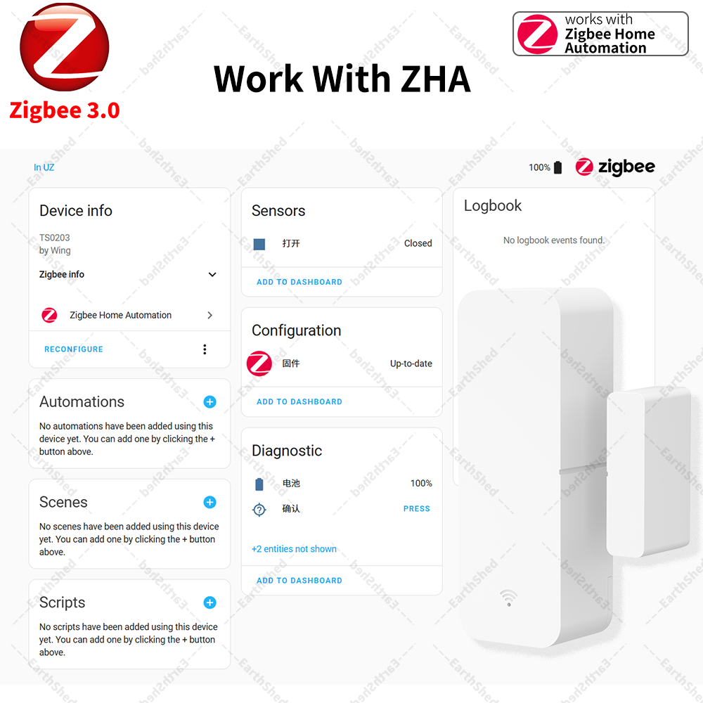 Zigbee 3.0 Door Sensor Window  - огляд і ціна Smart Home Yandex