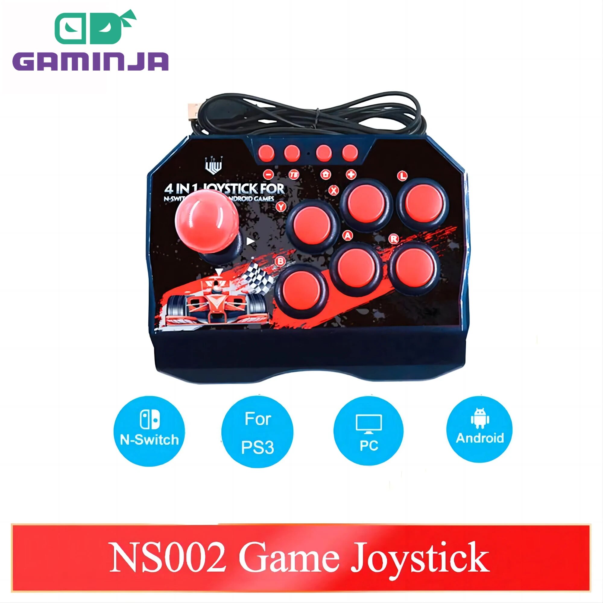 GAMINJA NS002 4 In 1 Retro Arc - огляд і ціна Smart Home Raspberry Pi