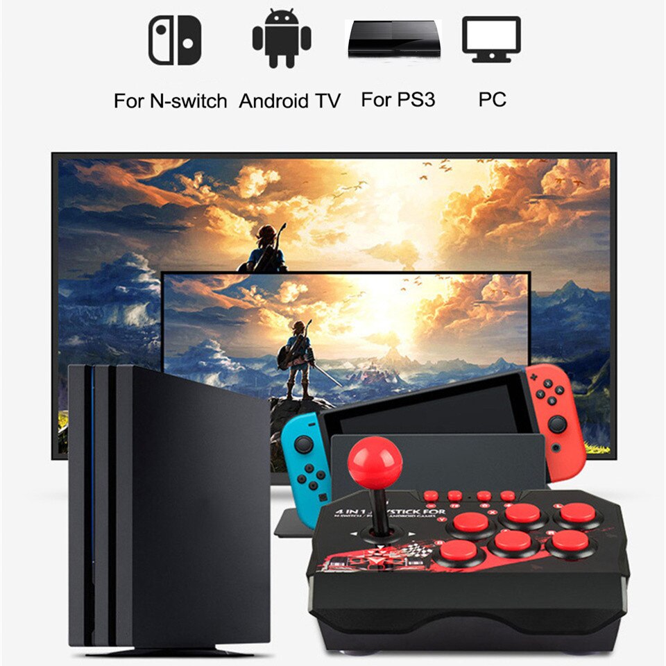 GAMINJA NS002 4 In 1 Retro Arc - огляд і ціна Smart Home Raspberry Pi