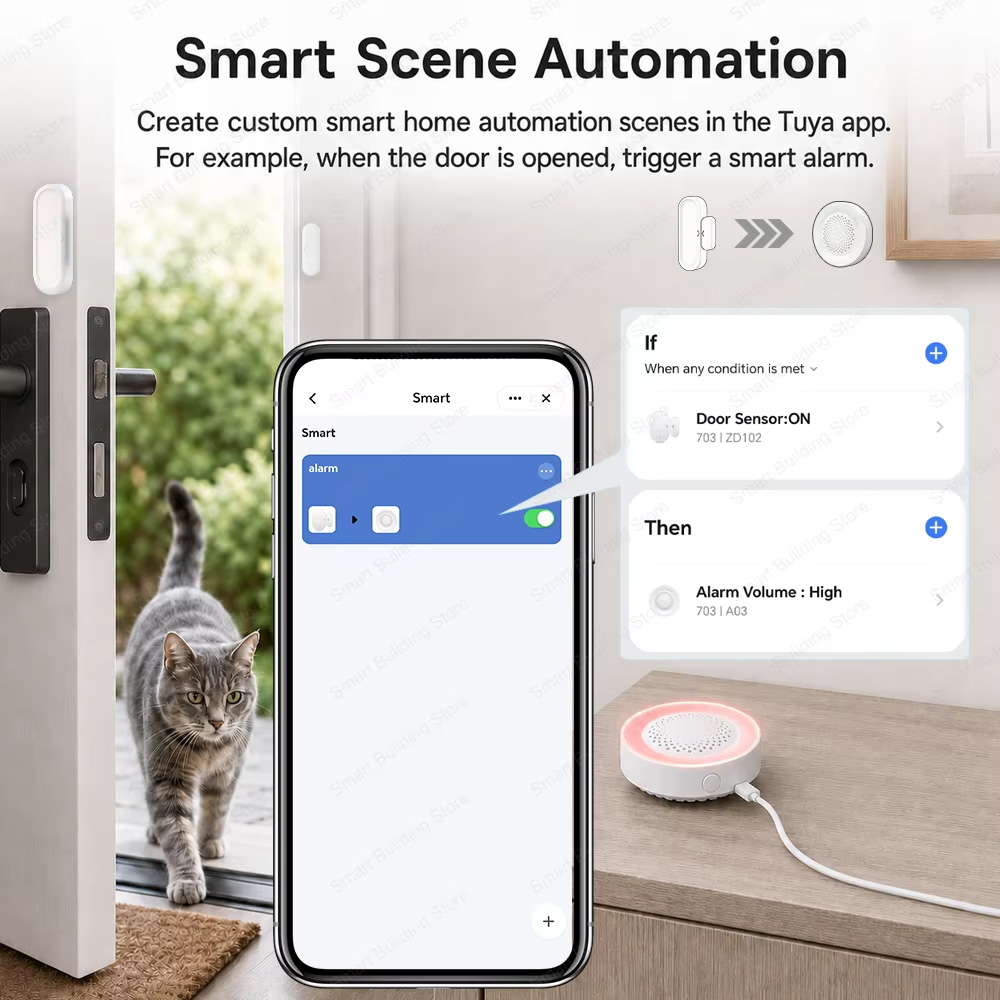 Tuya Zigbee 3.0 Door Window Se - огляд і ціна Smart Home Yandex