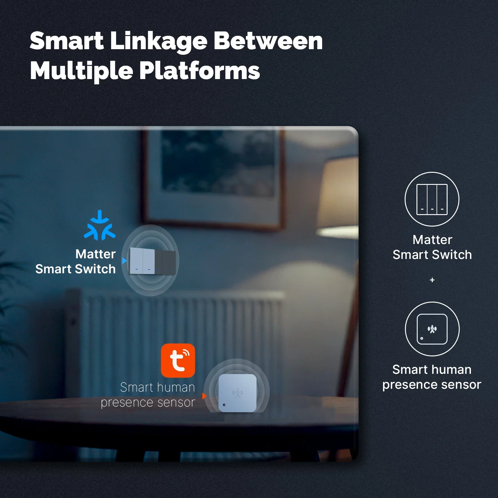 MOES Matter Tuya WiFi Smart Li - огляд і ціна Smart Home Lighting