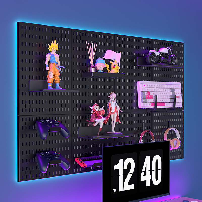 Wall-mounted Pegboard, Drill-f - огляд і ціна Smart Home Room