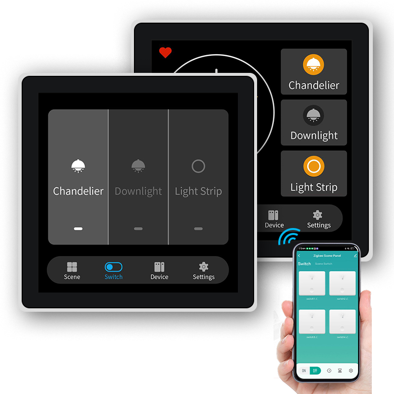 FUERS 4 Inch Touch Screen Mult - огляд і ціна Smart Home Room