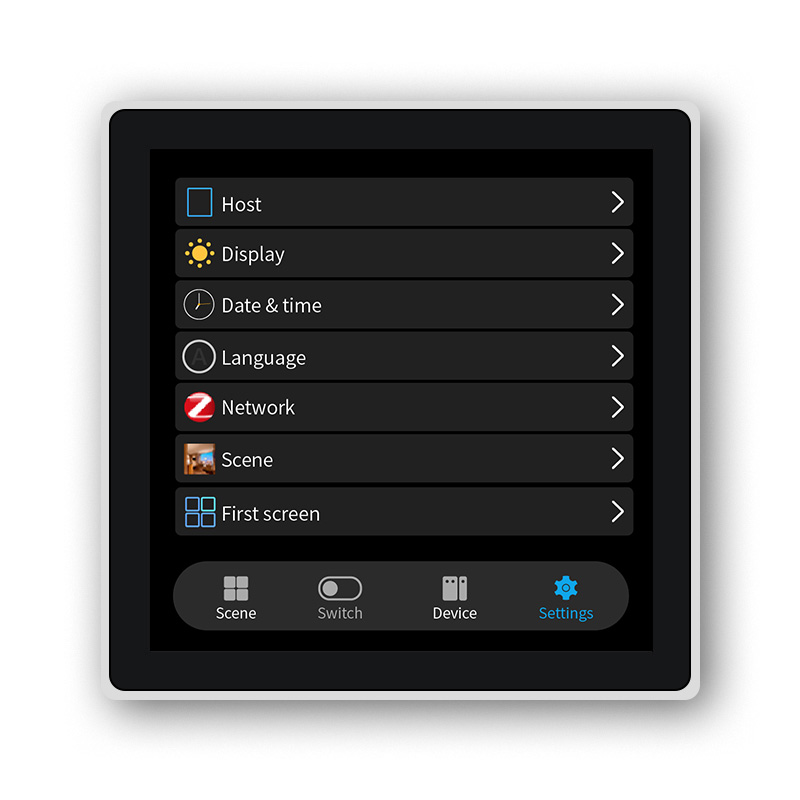 FUERS 4 Inch Touch Screen Mult - огляд і ціна Smart Home Room