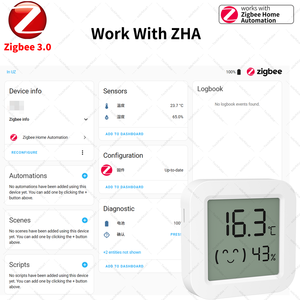 Zigbee 3.0 Sensor Temperature  - огляд і ціна Smart Home Yandex