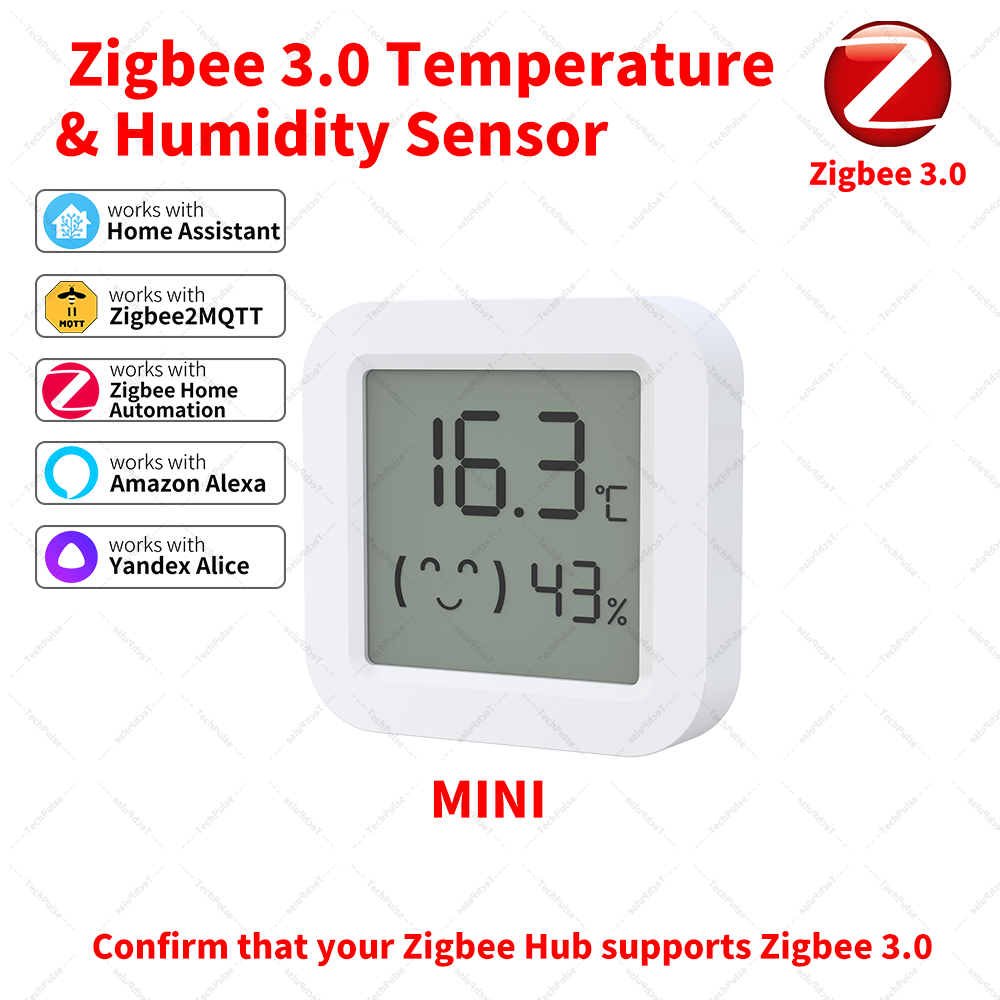 Zigbee 3.0 Sensor Temperature  - огляд і ціна Smart Home Yandex