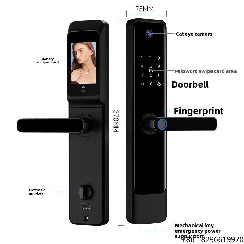 Fingerprint Smart Lock IC Card - огляд і ціна Smart Home Hotel