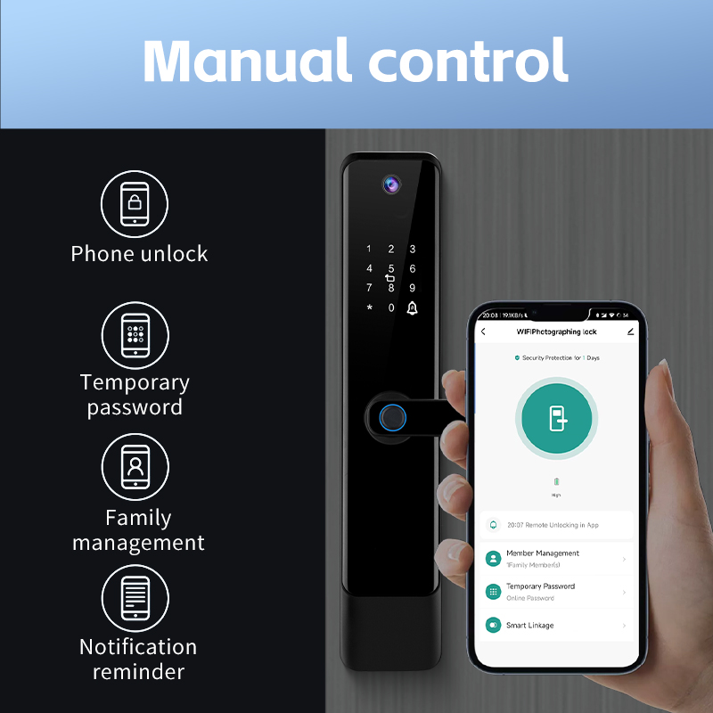Fingerprint Smart Lock IC Card - огляд і ціна Smart Home Hotel