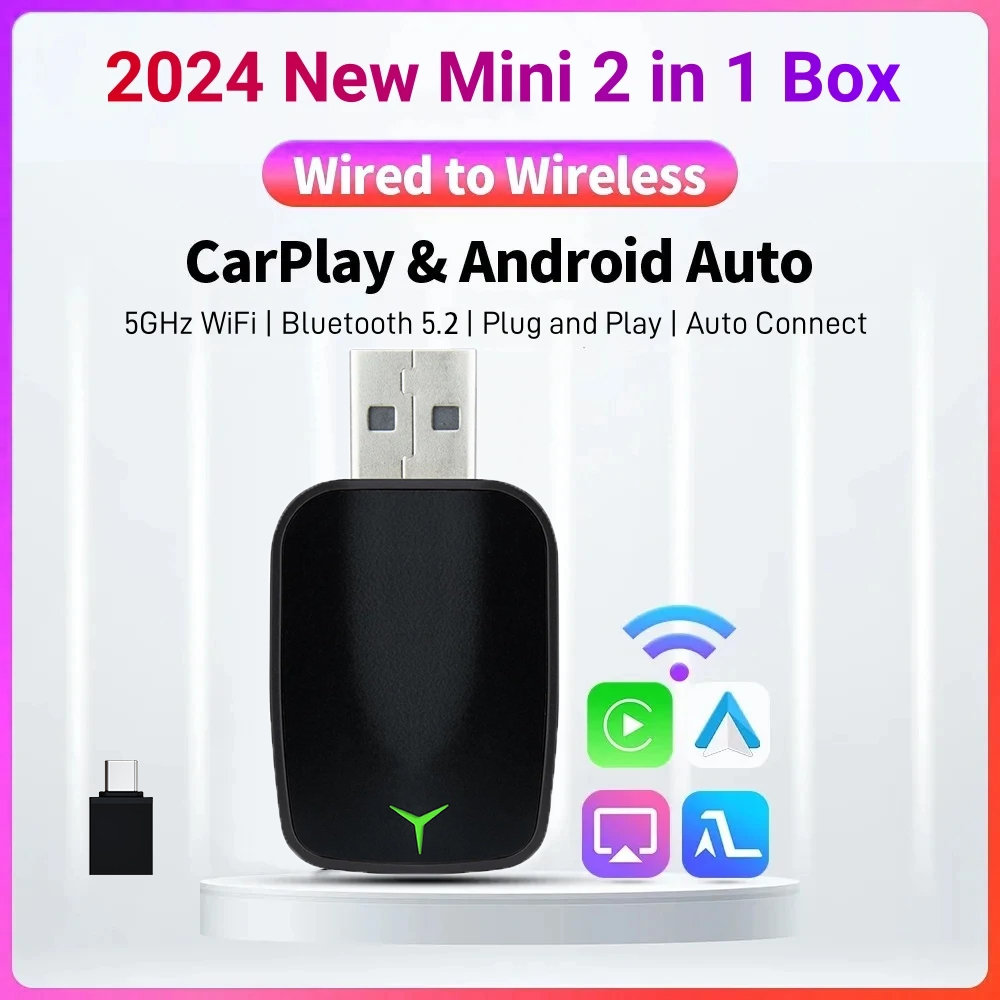 New Wired To Wireless Carplay  - огляд і ціна Smart Home Wiz