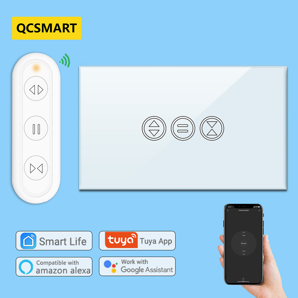 Tuya Smart Life Curtain Switch - огляд і ціна Universal Remote Smart Home