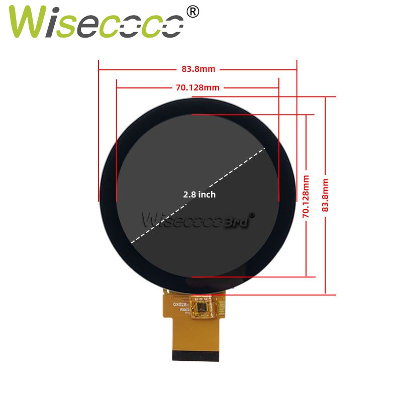 Wisecoco 3 Inch Round touchscr - огляд і ціна Smart Home Raspberry Pi
