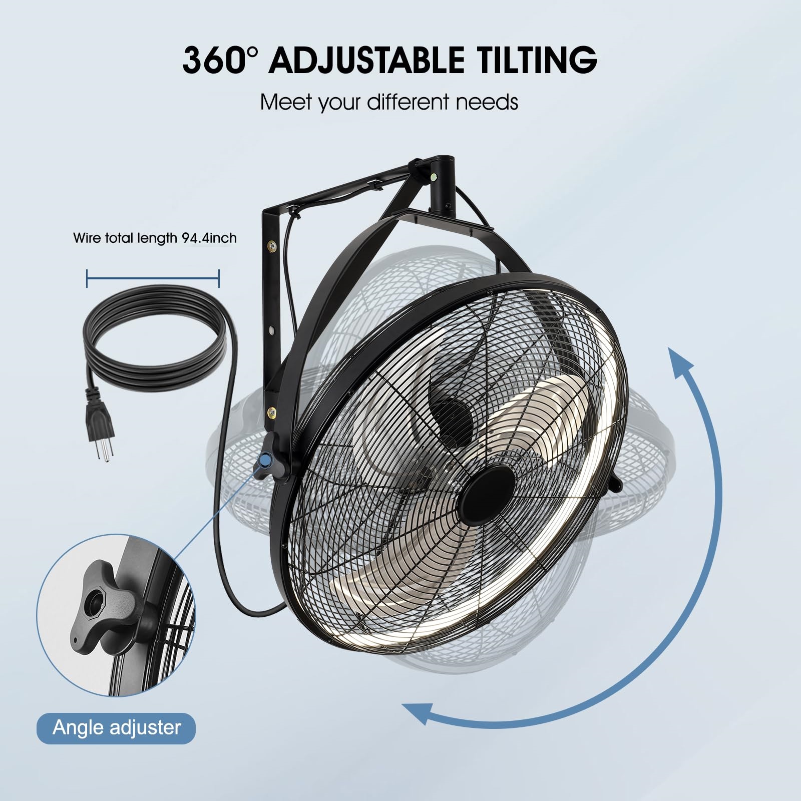 Net Cover Sealing Fan Led Ligh - огляд і ціна Smart Home Ventilation