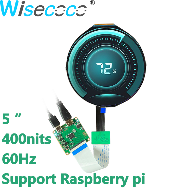 5 Inch IPS 1080*1080 Round Scr - огляд і ціна Smart Home Raspberry Pi