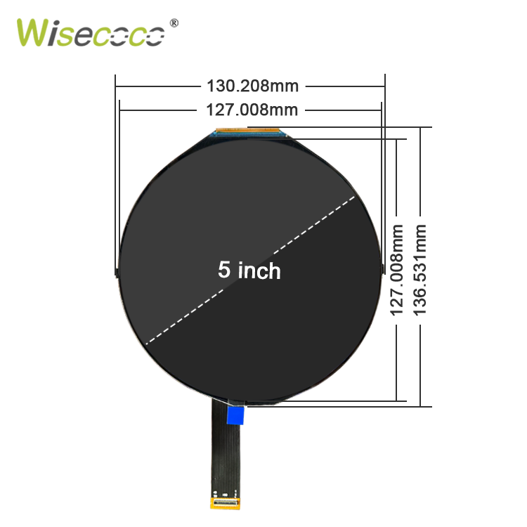 5 Inch IPS 1080*1080 Round Scr - огляд і ціна Smart Home Raspberry Pi