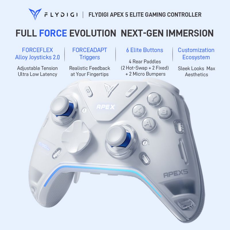 Original Flydigi APEX 5 Gaming - огляд і ціна Smart Home Raspberry Pi