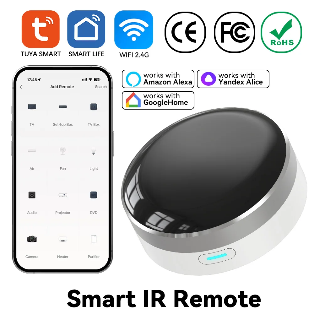 YFK WiFi Smart IR Blaster Univ - огляд і ціна Universal Remote Smart Home